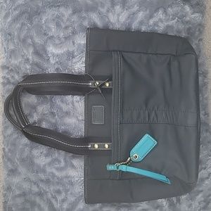 COACH BLACK TOTE